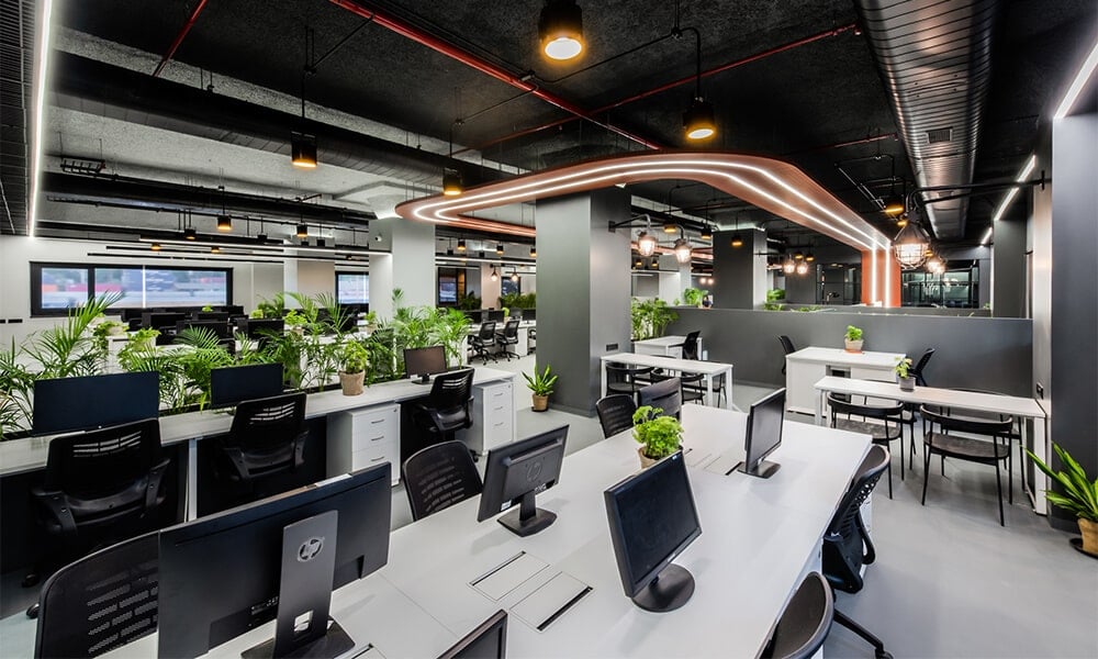 An Activated Office Site Supports Work Efficiency and Business Success
